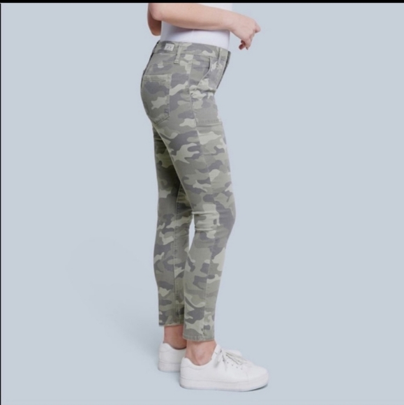 SEVEN Camo Utility Ankle Skinny Jeans - Picture 1 of 2
